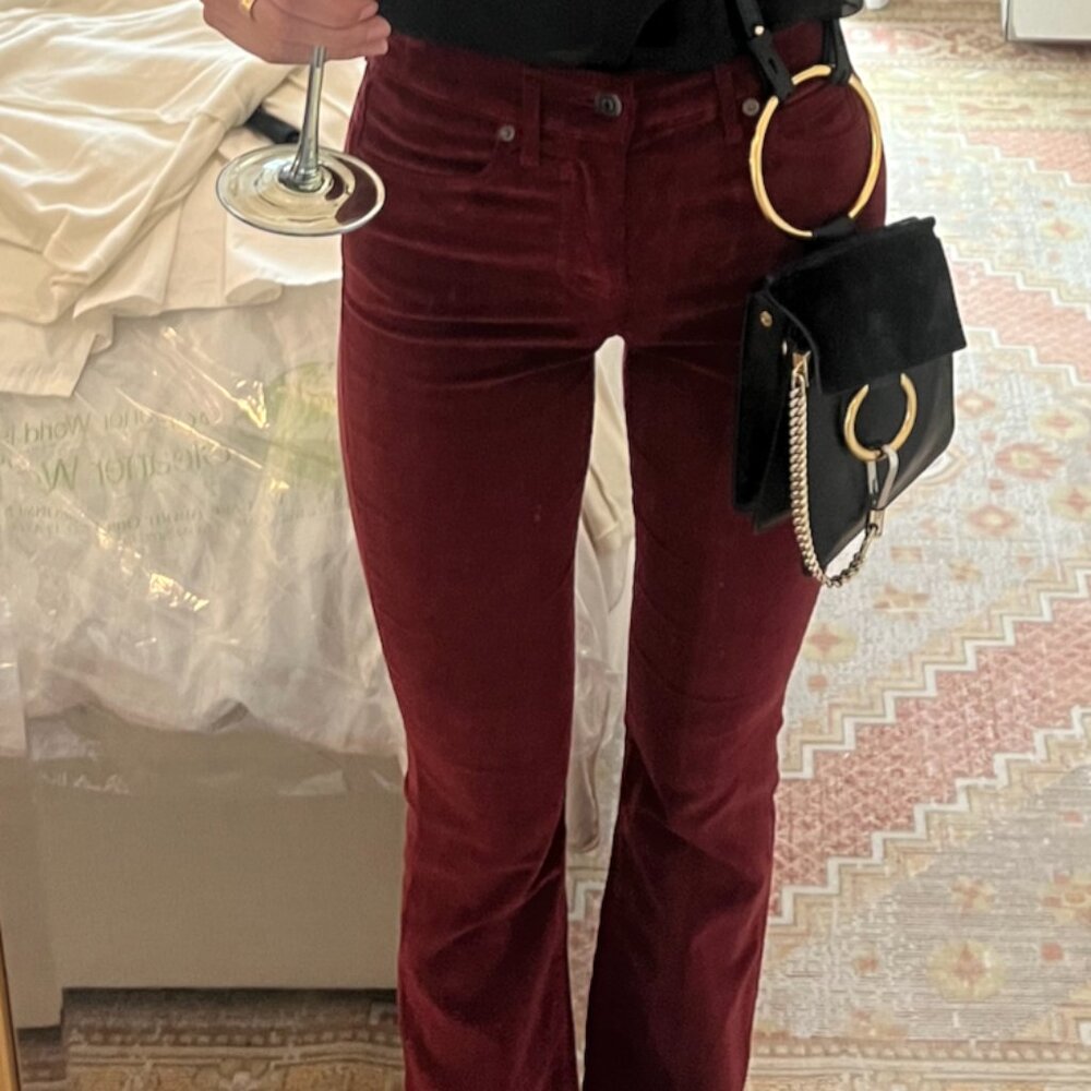 NWT Veronica Beard Cameron Cord Bootcut Jeans